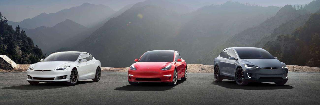 Model S Performance, Model 3 Performance, Model X P100D, Tesla
