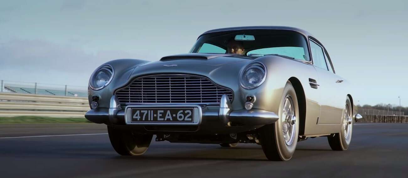 Aston Martin DB5, James Bond, No Time to Die, samochód Bonda