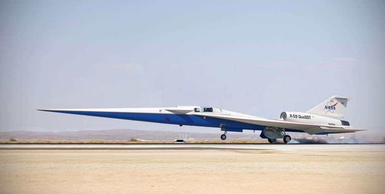 QueSST, ponaddźwiękowy samolot, samolot NASA, X-59 Quiet Supersonic Transport