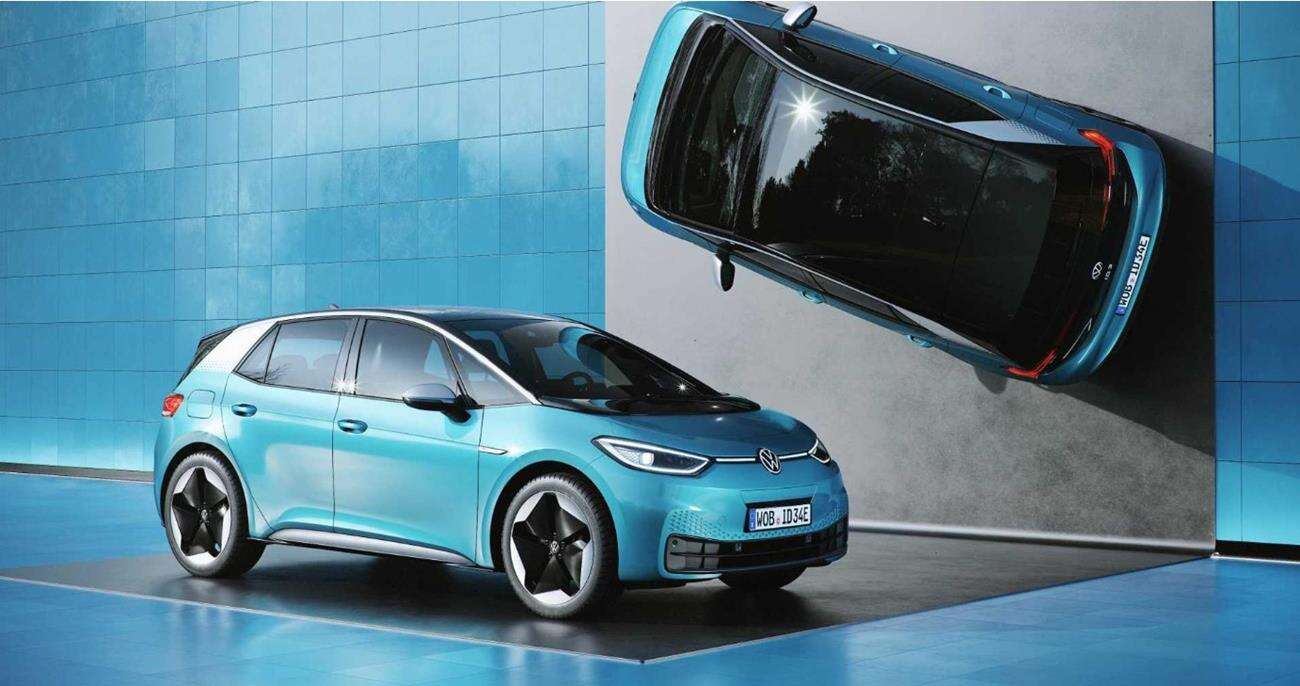 Volkswagen, EV, elektryczne samochody, ID 3