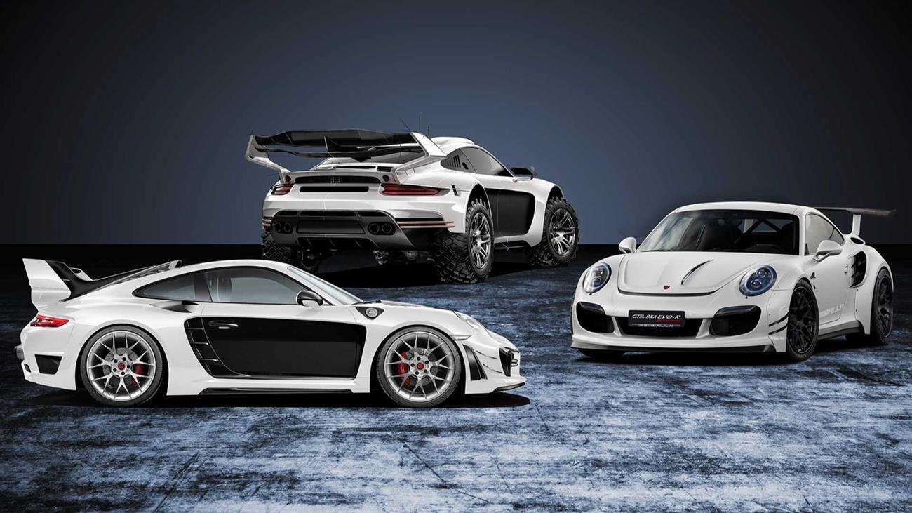 Plany Gemballa i jej terenowe Porsche 911 Avalanche