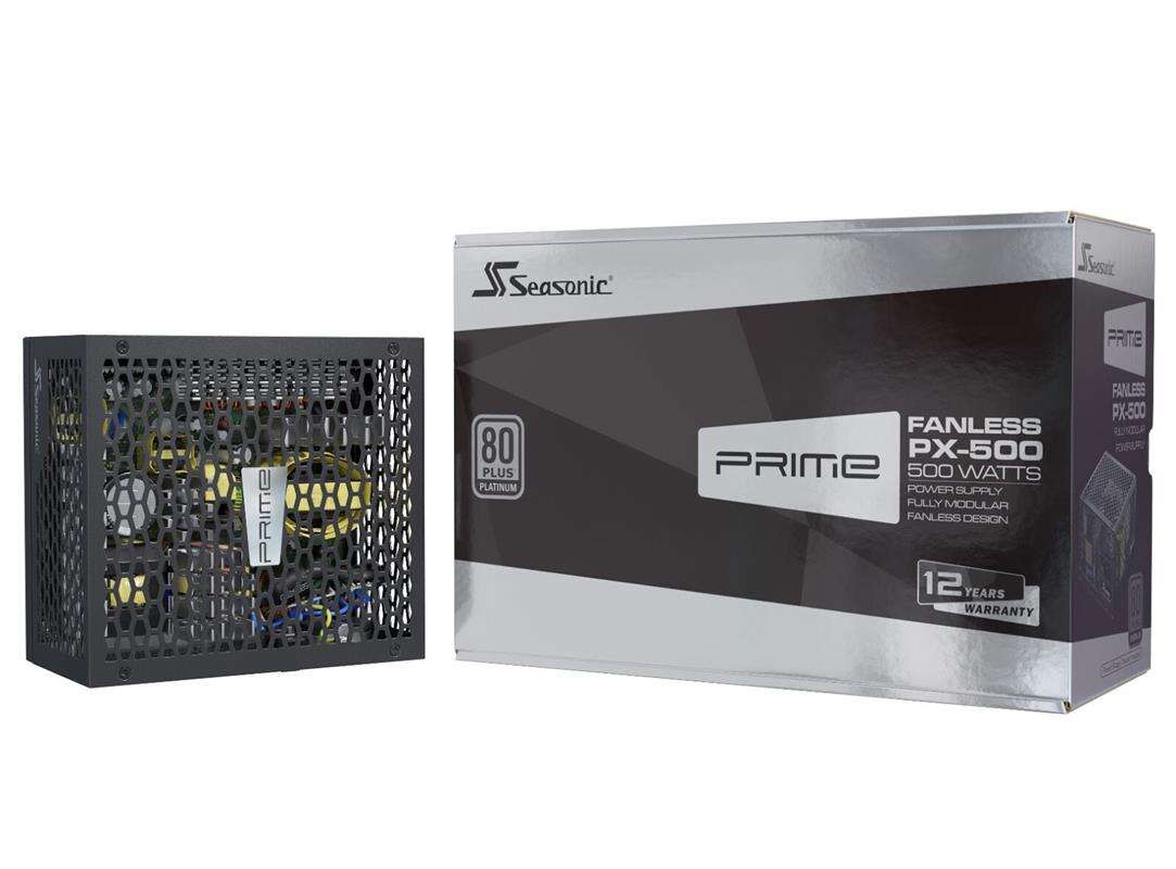 Prime Fanless TX, Prime Fanless PX, zasilacze seasonic