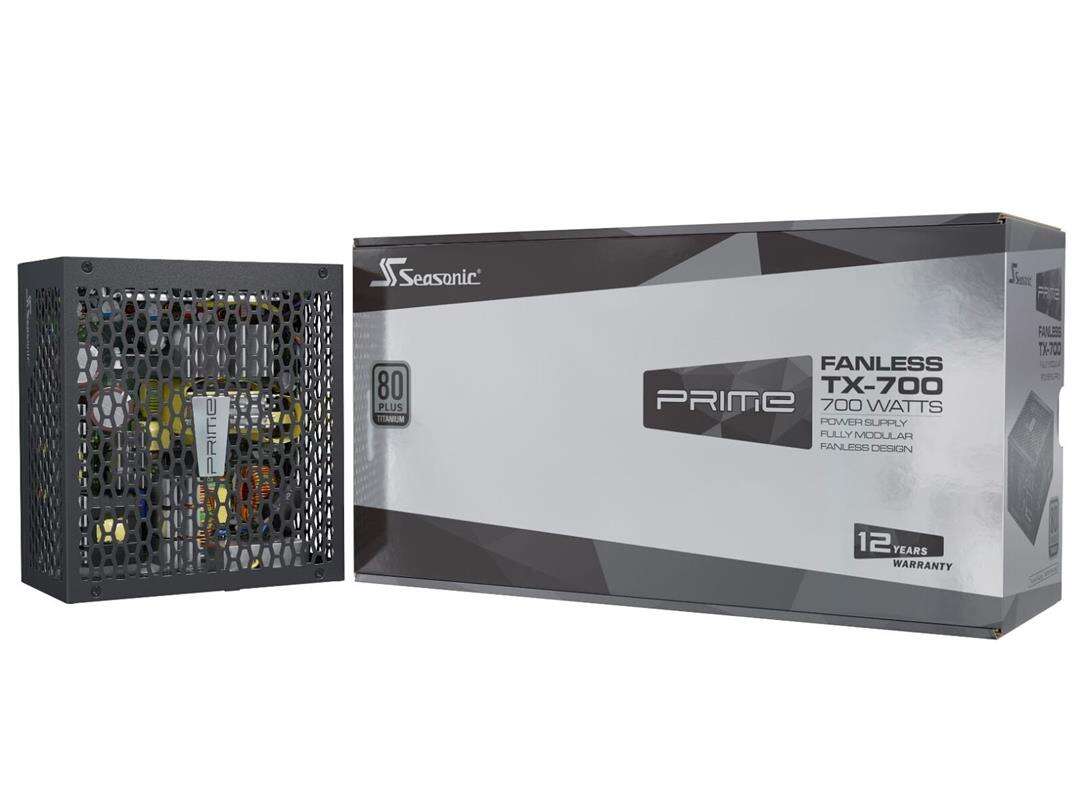 Prime Fanless TX, Prime Fanless PX, zasilacze seasonic