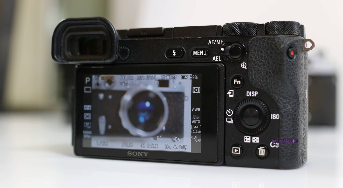 Test aparatu Sony A6500