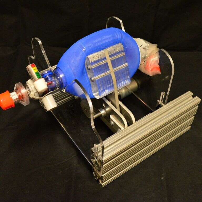 Światowej klasy uniwersytet upubliczni projekt awaryjnych respiratorów