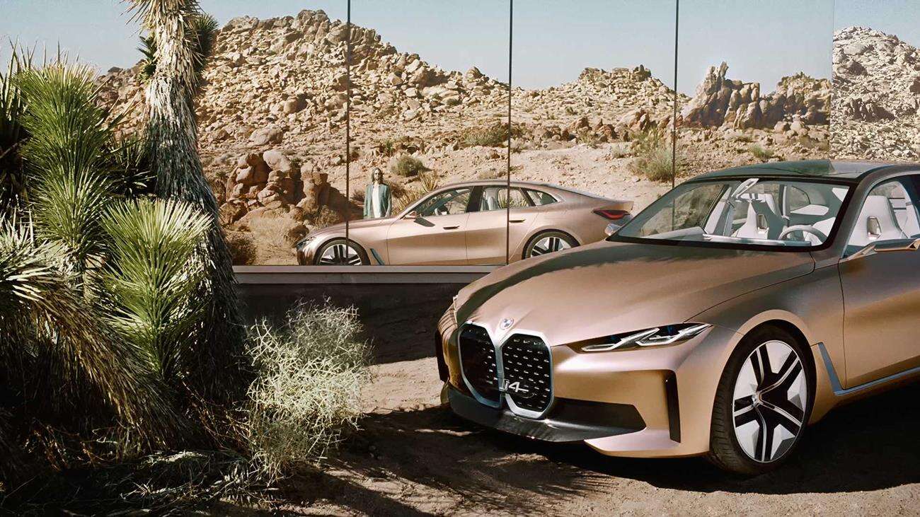 BMW i4, koncept BMW i4, i4 Concept, elektryczne BMW