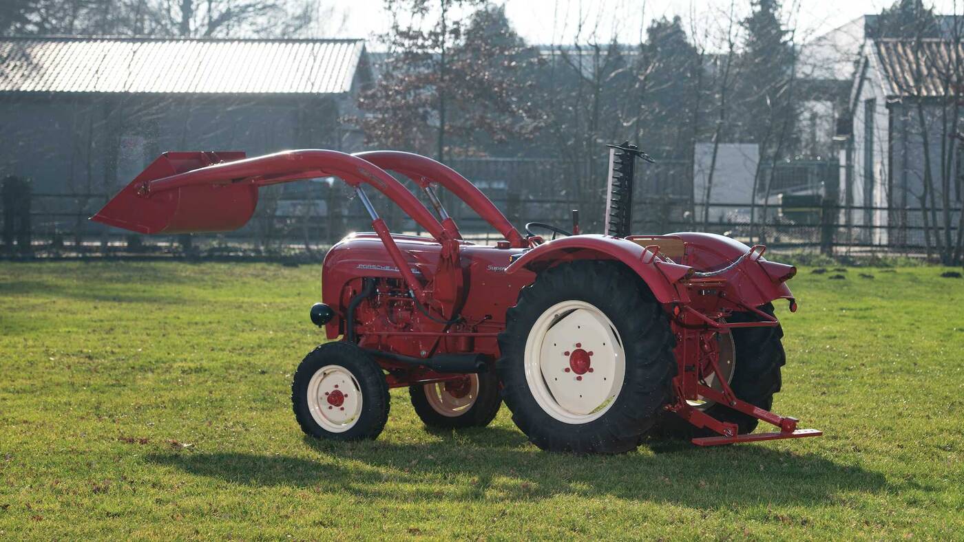 Wierzcie albo nie, ale to traktor Porsche z 1963 roku