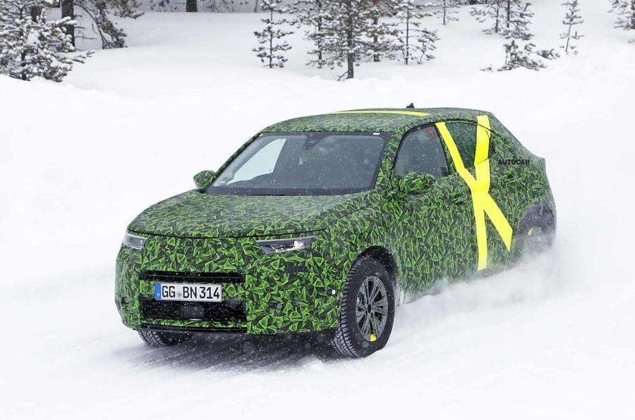 Zdjęcia z testów Vauxhall Mokka X 2021