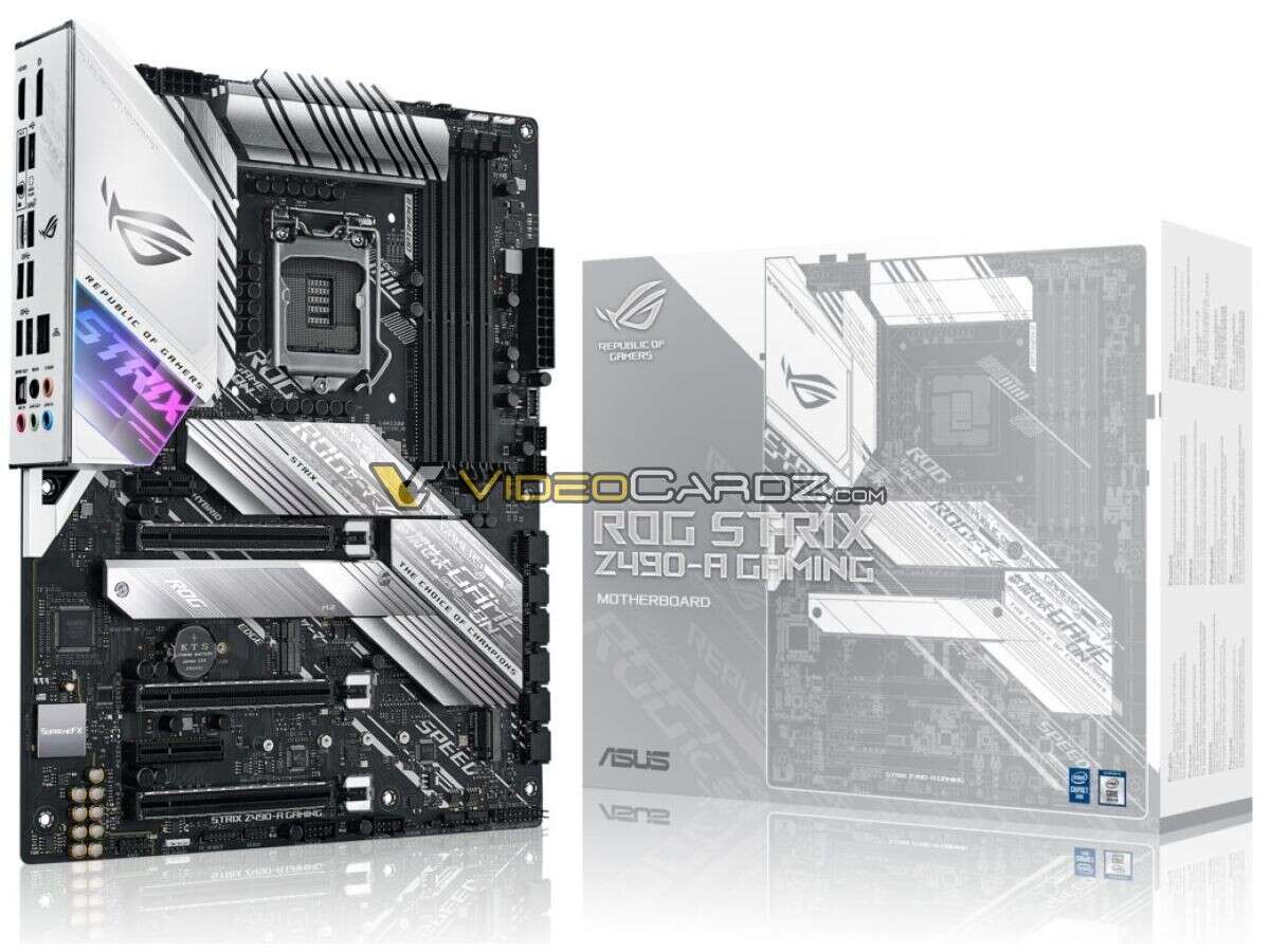 płyty Asus Z490, płyty Asus Z490 ROG, zdjęcia Z490 ROG