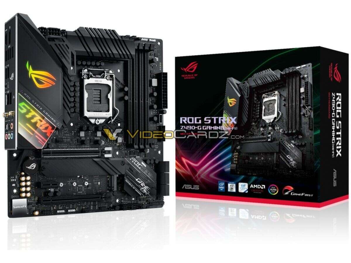 płyty Asus Z490, płyty Asus Z490 ROG, zdjęcia Z490 ROG