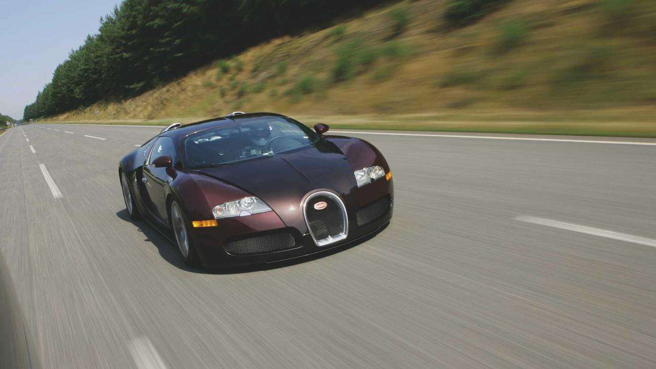 Bugatti Veyron, prędkość Bugatti Veyron, bariera prędkości Bugatti Veyron, Veyron 2005, prędkość Bugatti