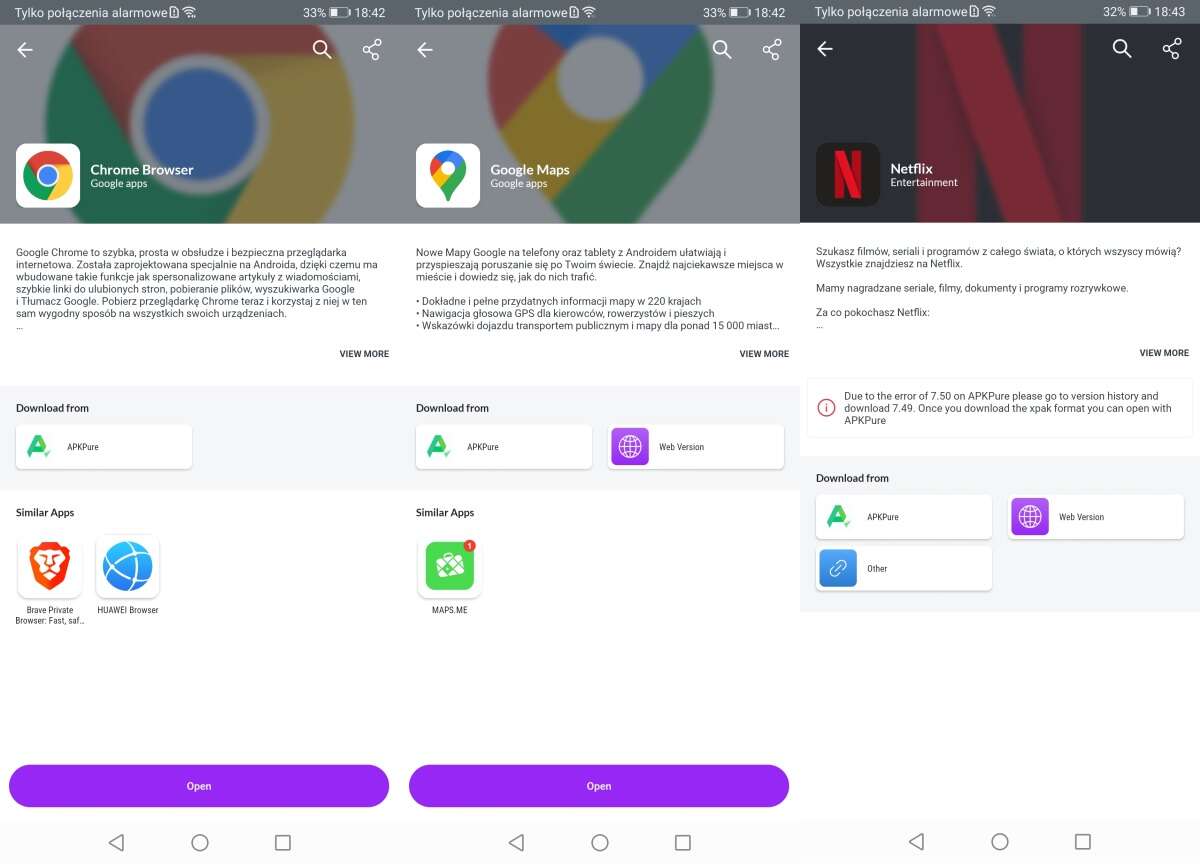 MoreApps ratunkiem na brak usług Google w smartfonach Huaweia?