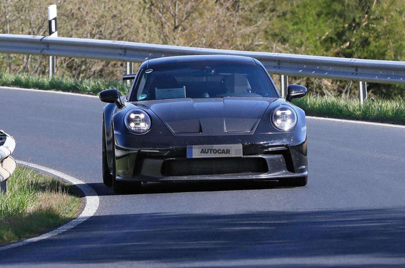Nowe Porsche 911 GT3 zrzuciło przebranie na Nurburgring