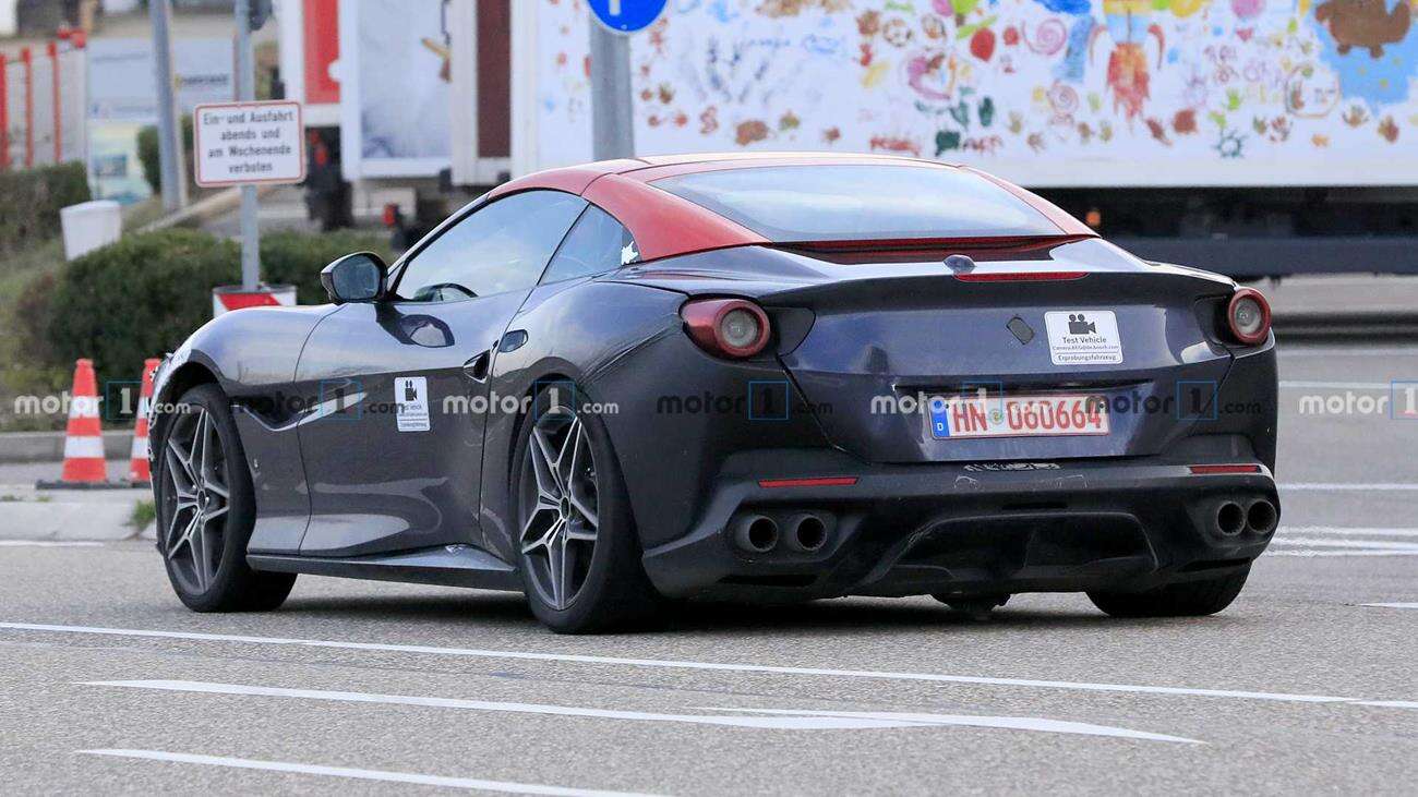 Odświeżony Ferrari Portofino po raz pierwszy w obiektywie