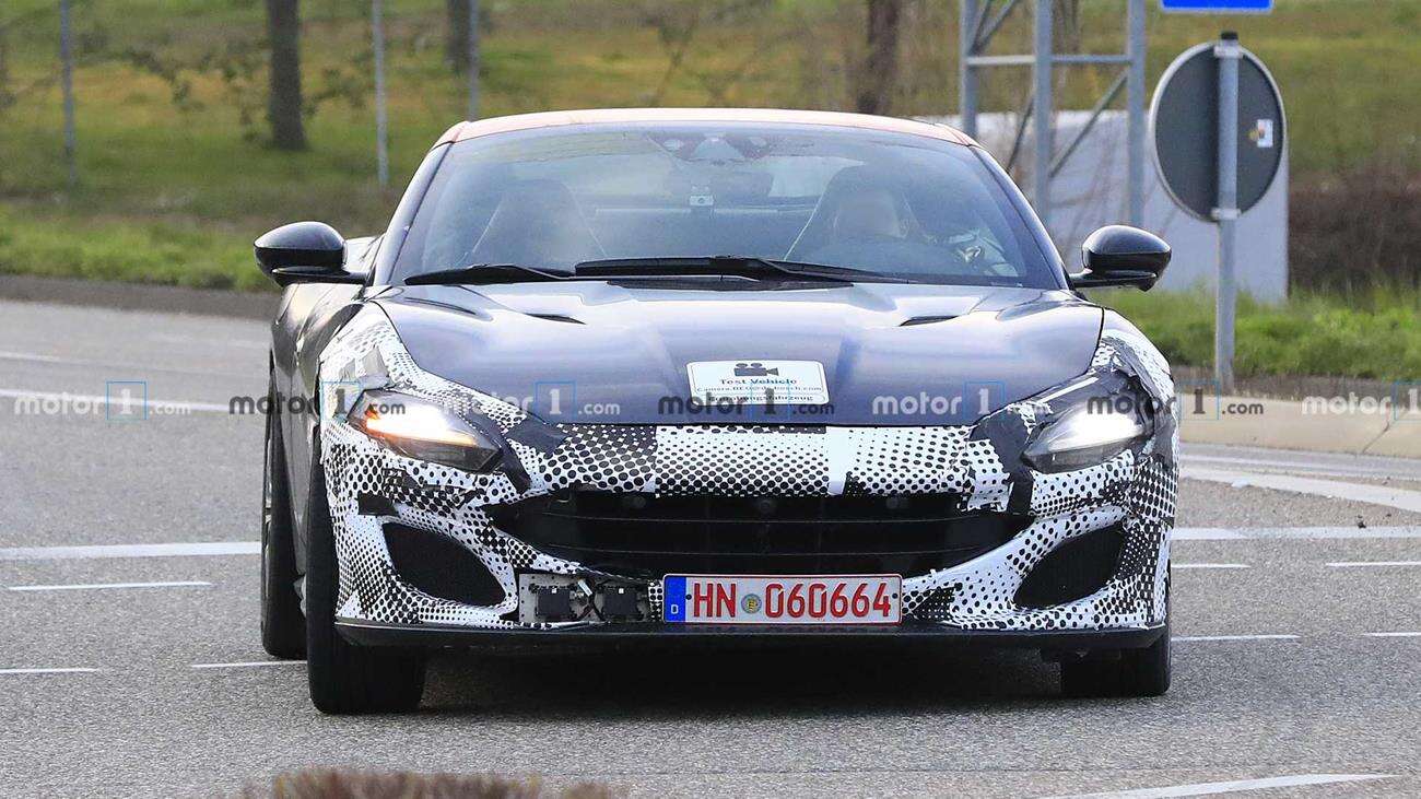 Odświeżony Ferrari Portofino po raz pierwszy w obiektywie
