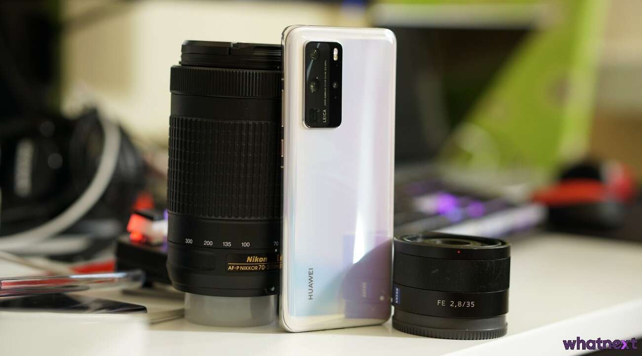 Sięgnij dalej z zoomem Huawei P40 Pro
