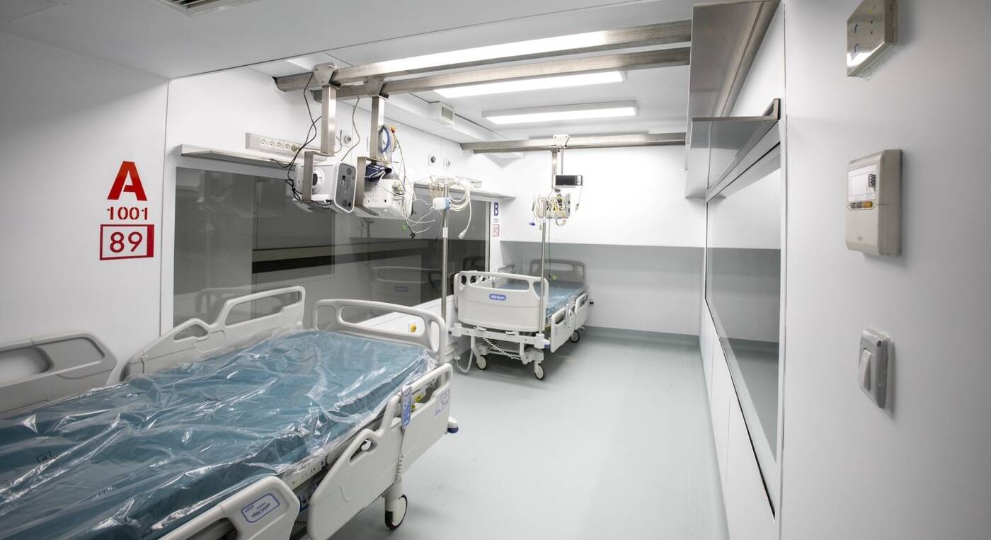 Powstał pierwszy szpital z kontenera transportowego