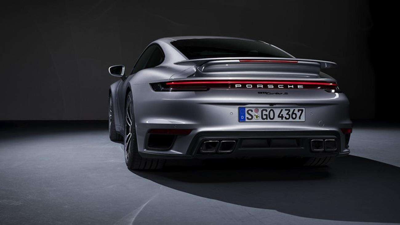 Porsche 911 Turbo S, 911 Turbo S, tryby jazdy 911 Turbo S, aerodynamika 911 Turbo S, aktywna aerodynamika Porsche