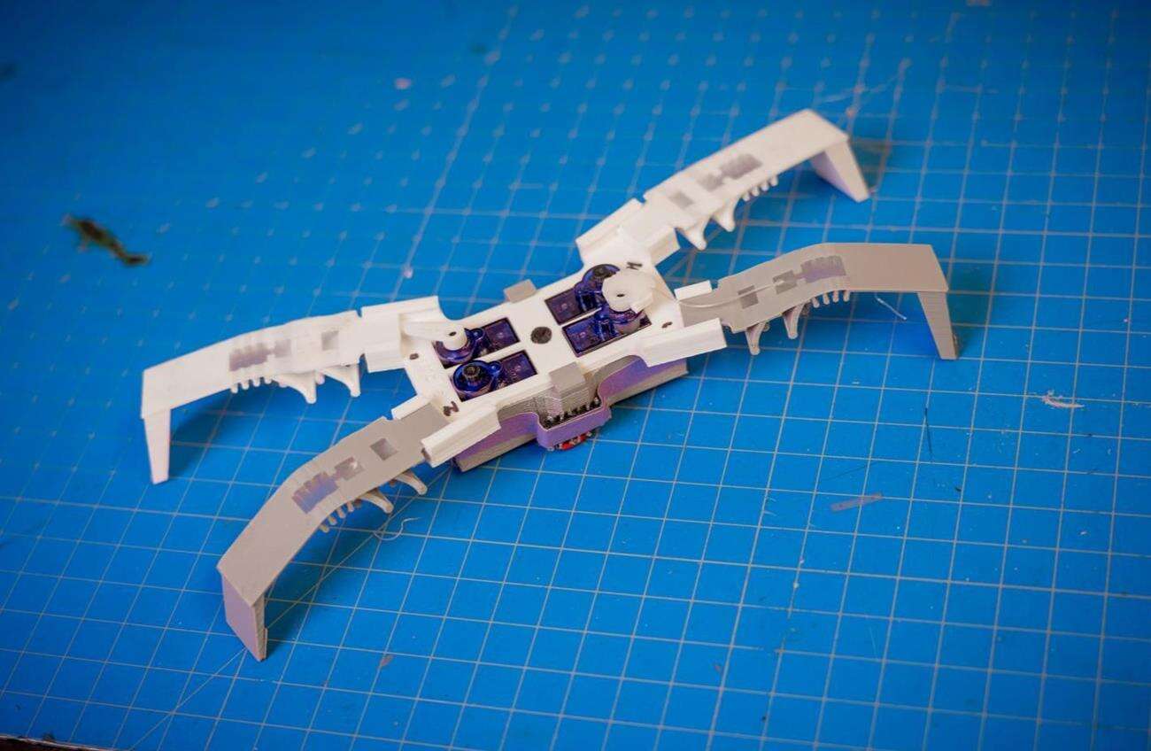 innowacyjne roboty, roboty miękkie, roboty inspirowane owadami, roboty owady, egzoszkielet roboty