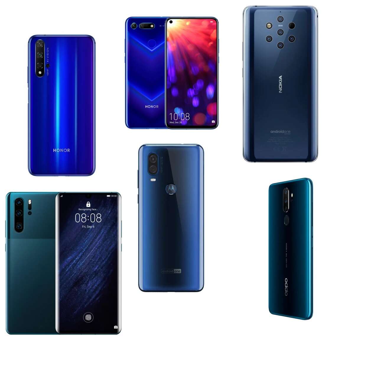 Czarne smartfony były nudne? To teraz są kolorowe i takie same