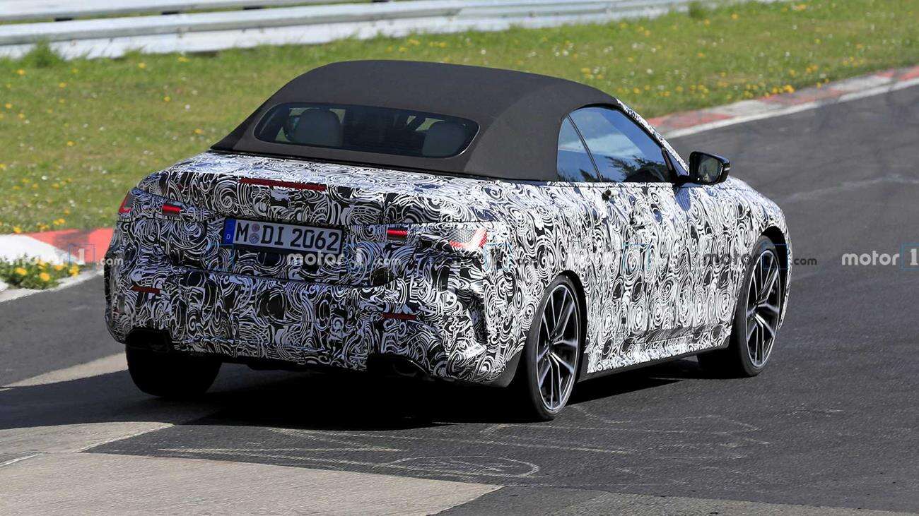 Zakamuflowany kabriolet BMW serii 4 2021 na zdjęciach