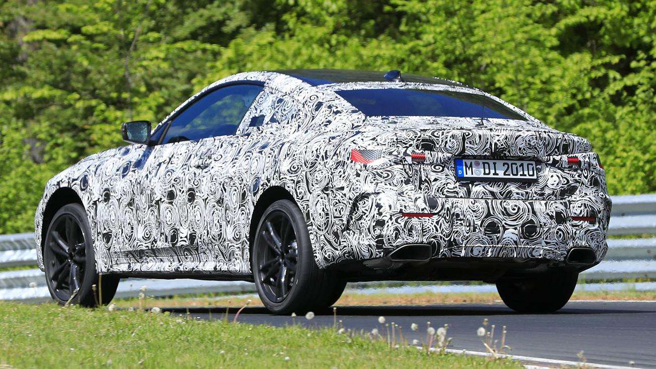 BMW zapowiada nowe coupe Serii 4 zdjęciem frontu