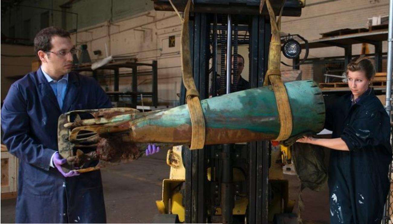 Delfin odszukał niegdyś wyjątkową torpedę w głębinach