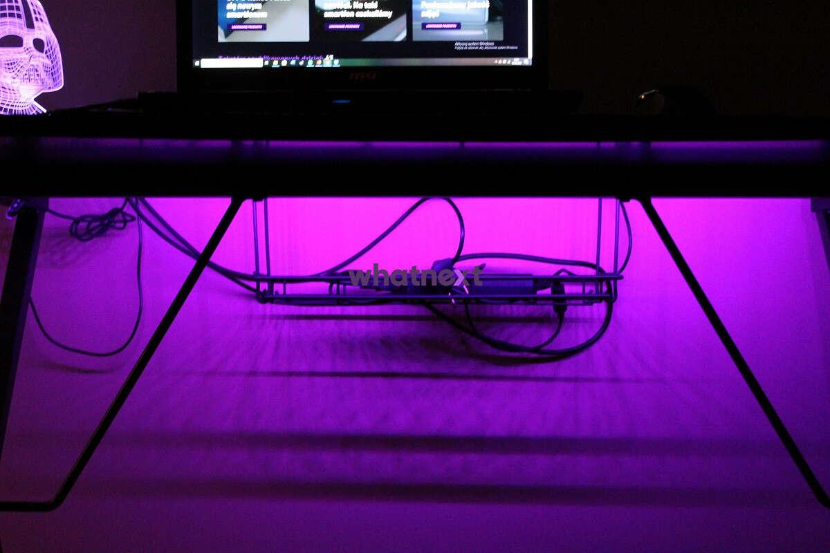 Test biurka dla graczy Genesis Holm 200 RGB