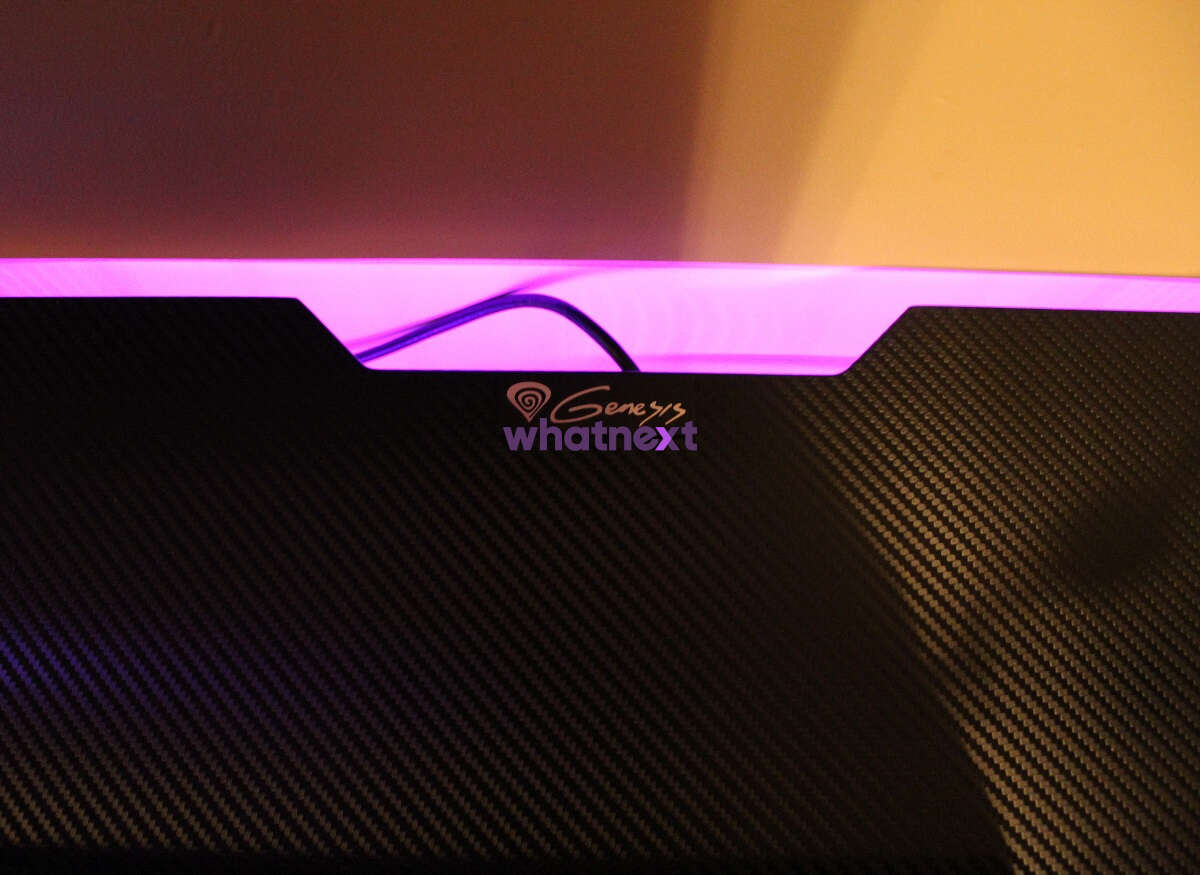 Test biurka dla graczy Genesis Holm 200 RGB