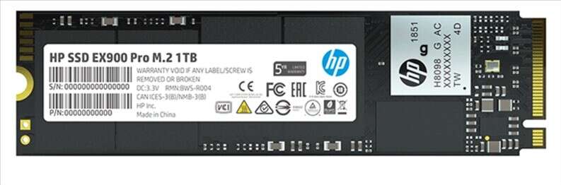 dysk HP EX900 Pro, specyfikacja HP EX900 Pro, NVMe HP EX900 Pro
