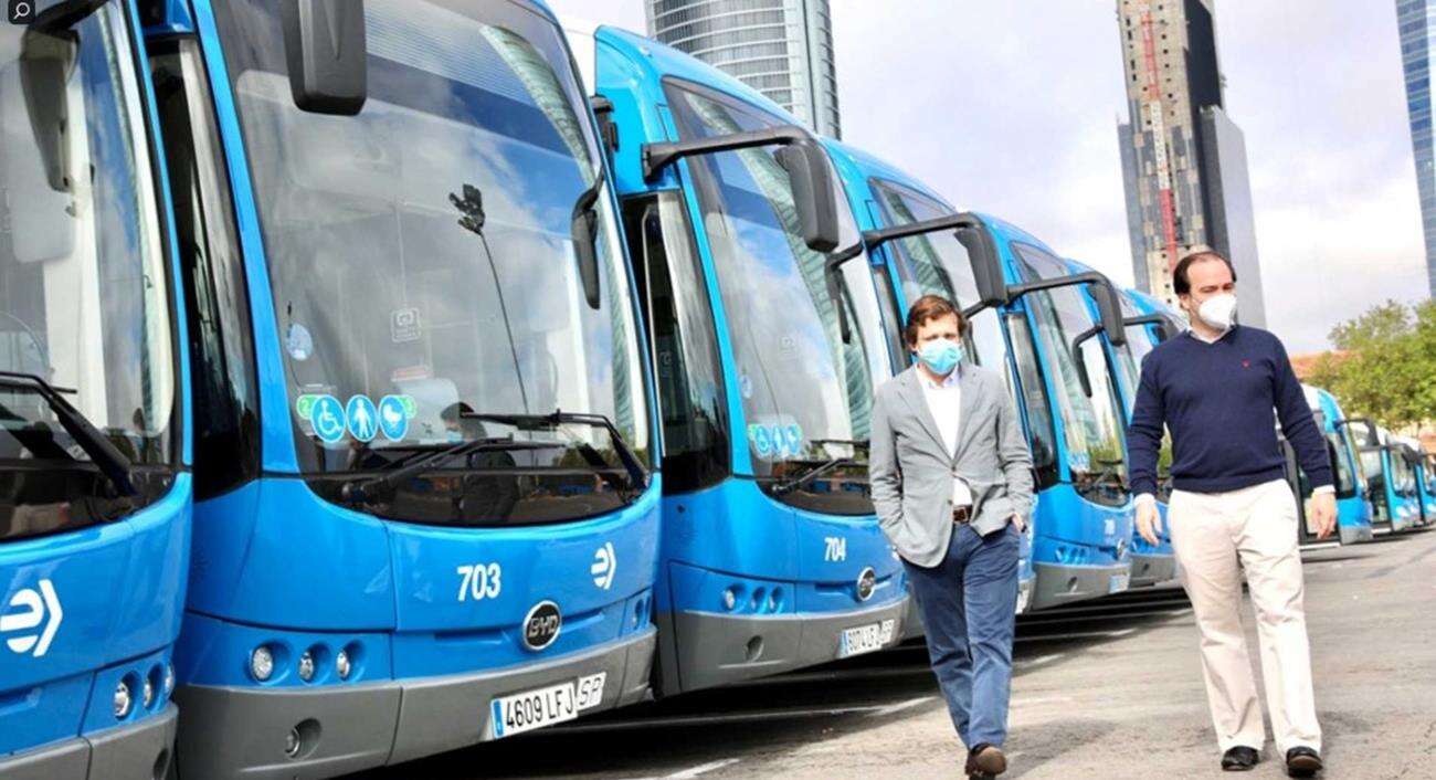 elektryczne autobusy, elektryczne autobusy BYD, elektryczne autobusy Madryt, eBusy Madryt