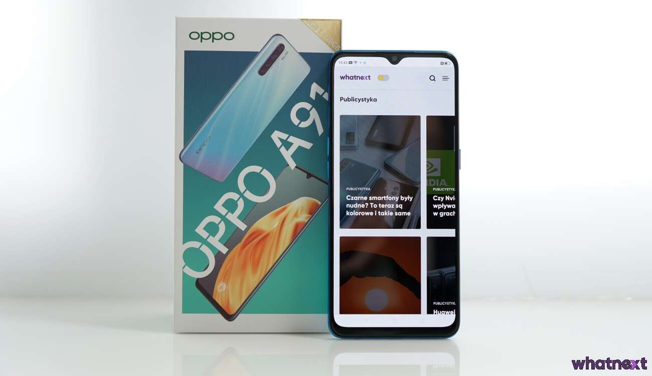 Test Oppo A91 – Średniak z rewelacyjnym czytnikiem pod ekranem
