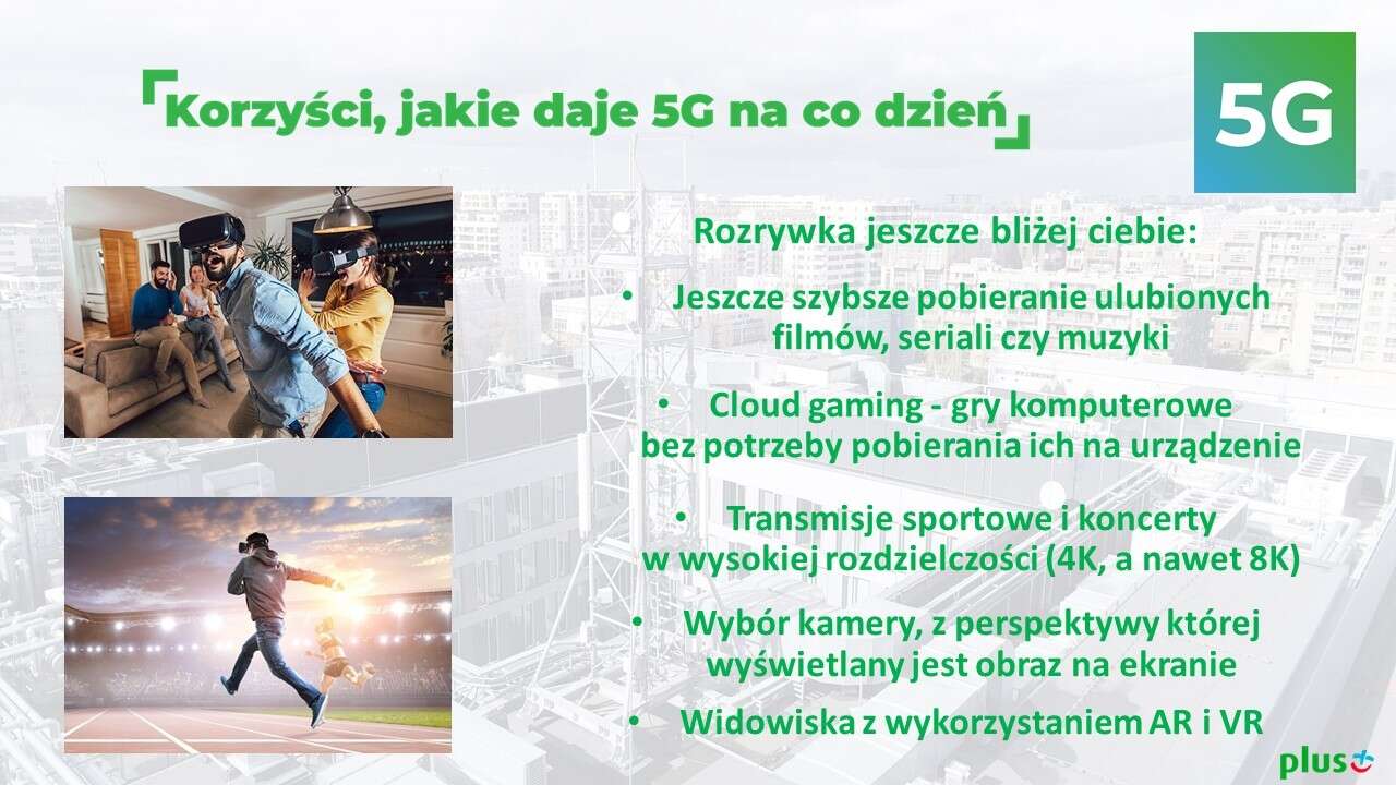 Plus rusza z pierwszą komercyjną siecią 5G w Polsce