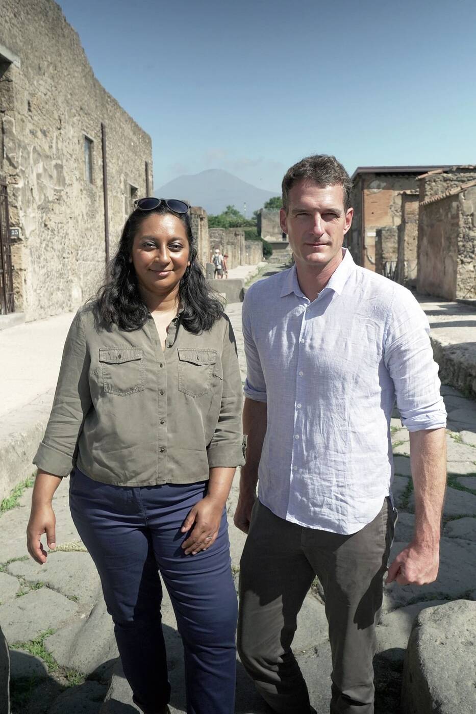 Dan Snow u stóp Wezuwiusza - wywiad z historykiem i zaproszenie do obejrzenia programów o Pompejach
