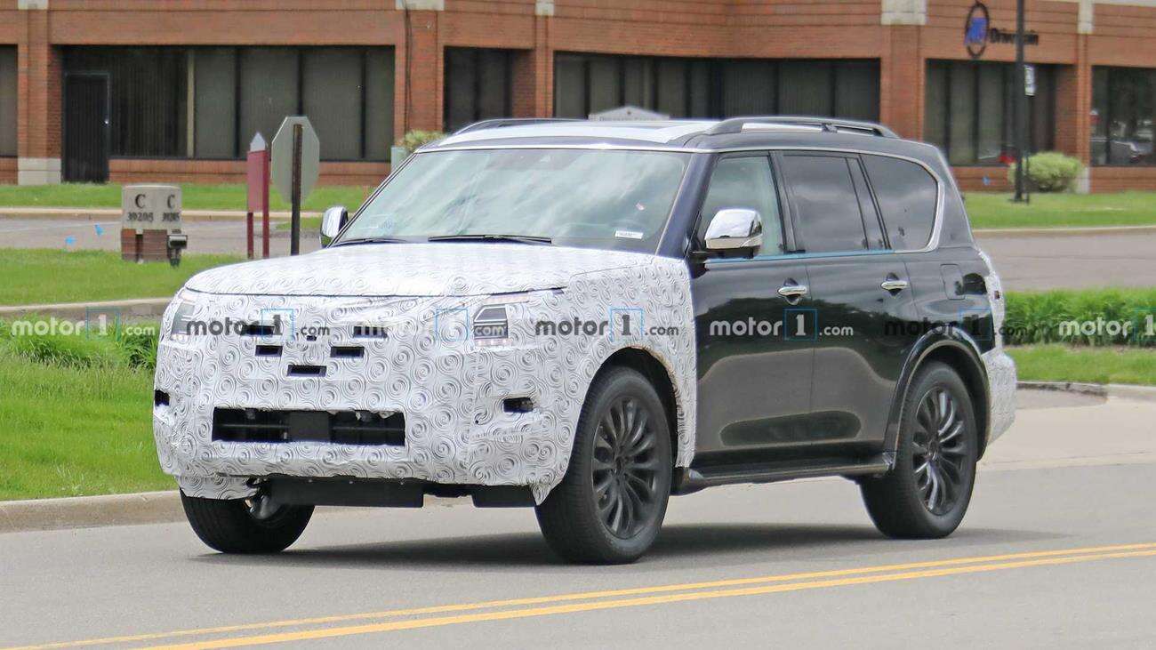 Prototyp testowy Nissan Armada 2021 po raz pierwszy na zdjęciach