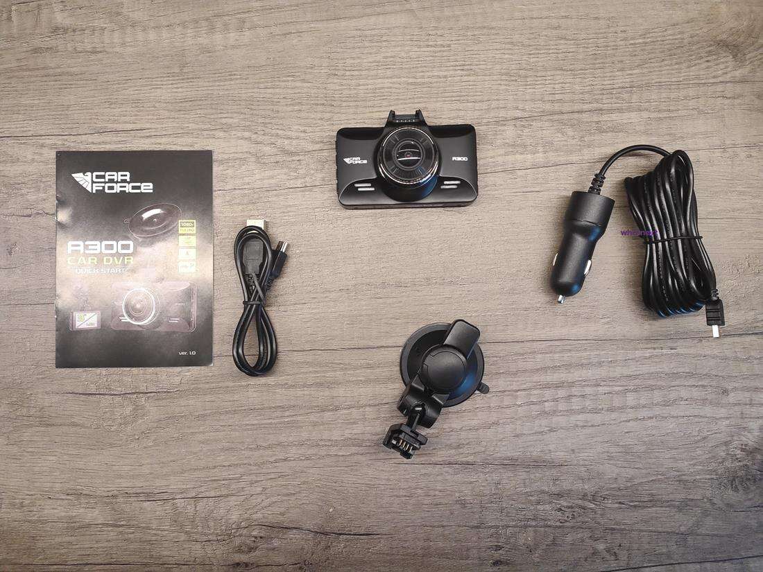 Test wideorejestratora CarForce A300