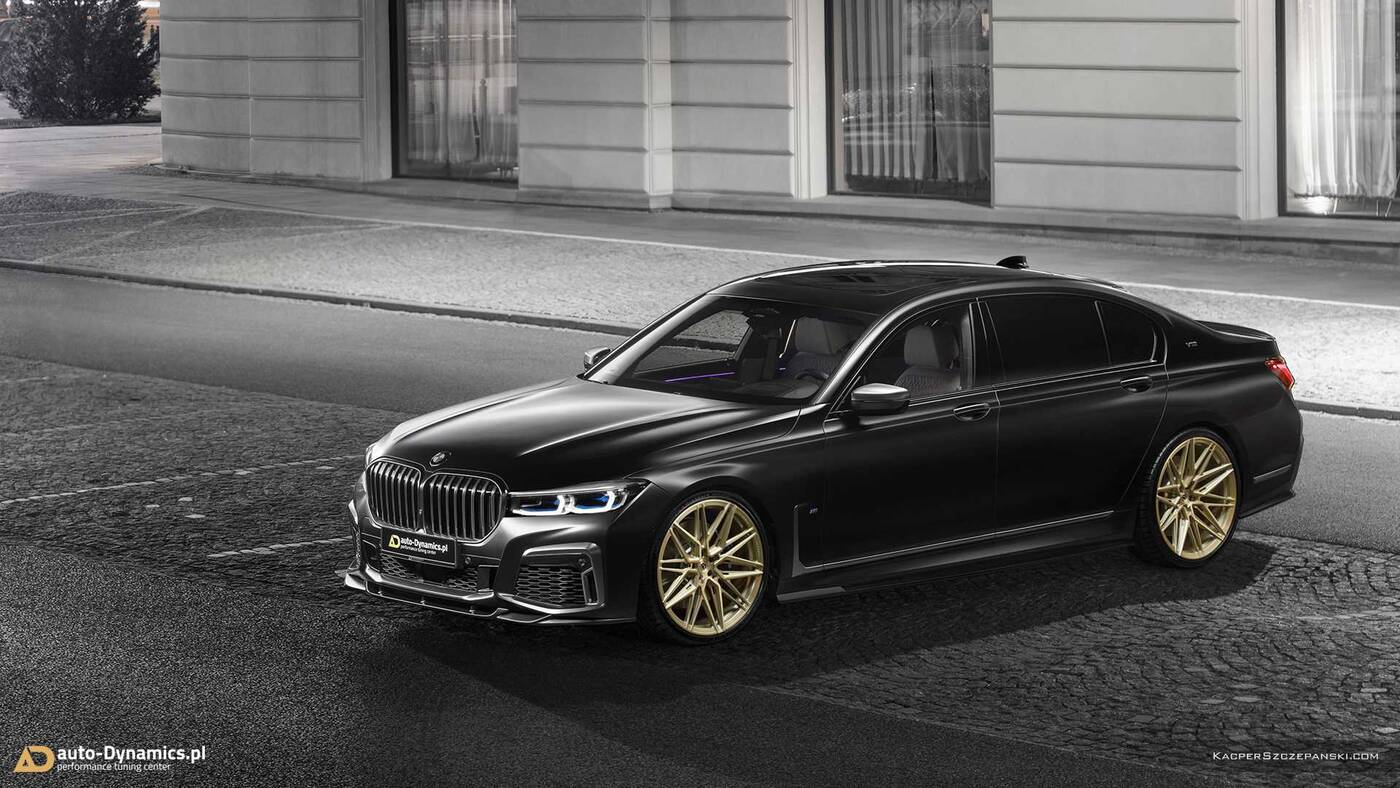 Tuning BMW M760Li w polskim wydaniu
