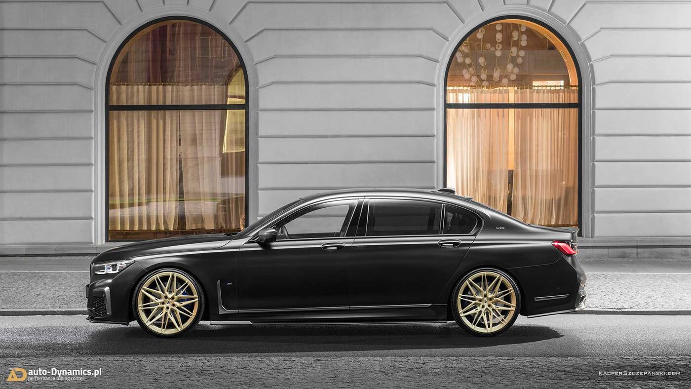 Tuning BMW M760Li w polskim wydaniu