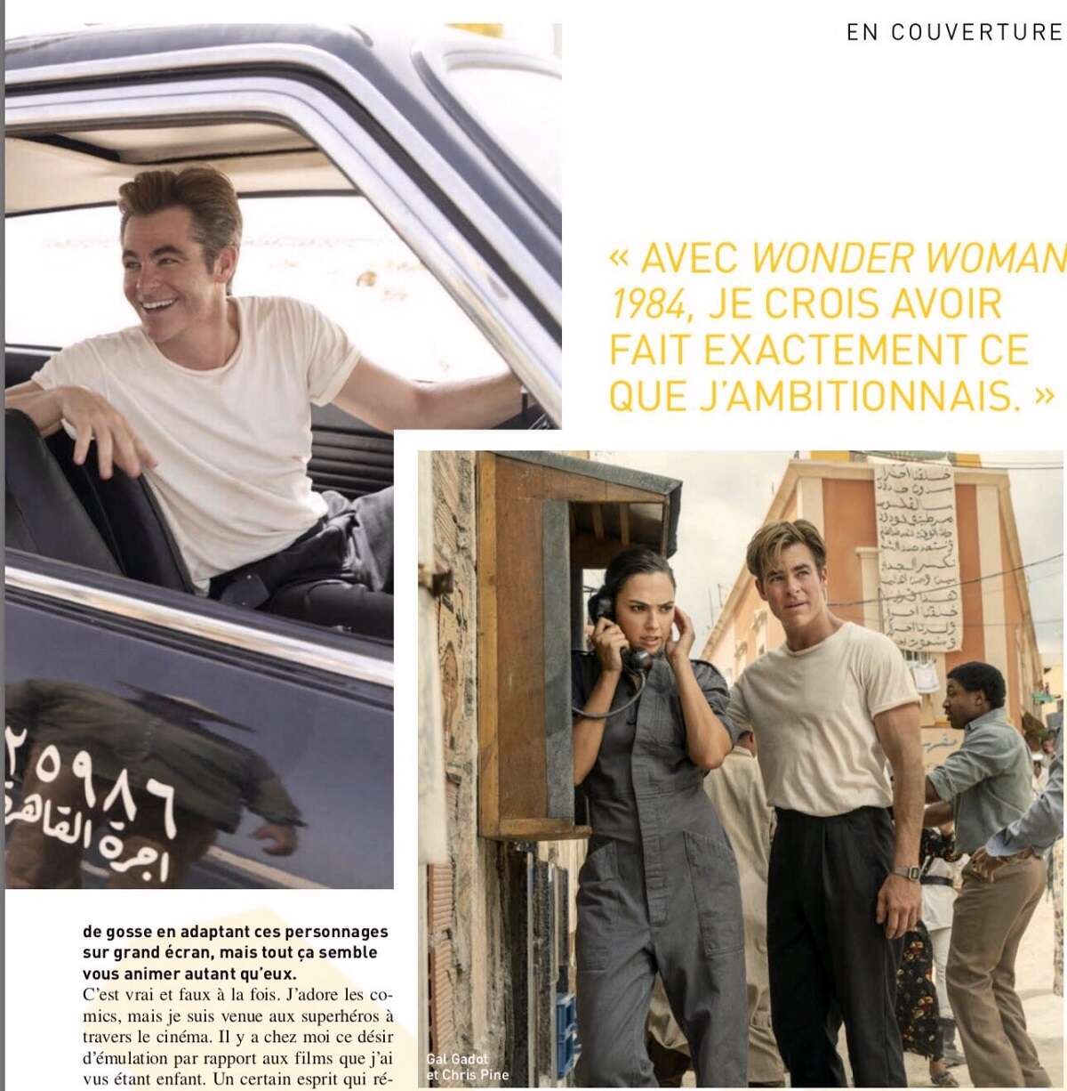 Wonder Woman 1984 - Diana i Steve na nowych zdjęciach z filmu