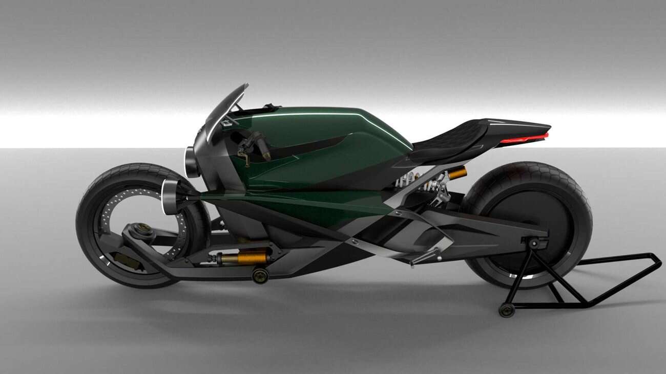 A gdyby tak Bentley stworzył elektryczny motocykl?