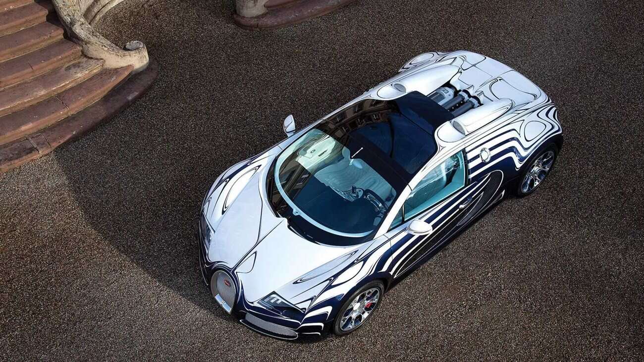 Sześć najlepszych modeli Bugatti Veyron według głównego projektanta
