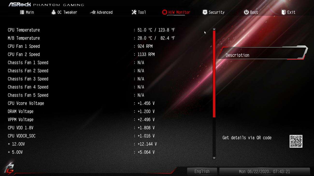 Test płyty głównej ASRock B550 PG Velocita