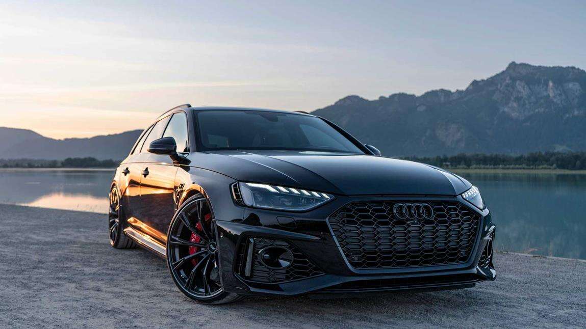 Audi RS4 Avant 2020 cieszy się czernią w wydaniu ABT
