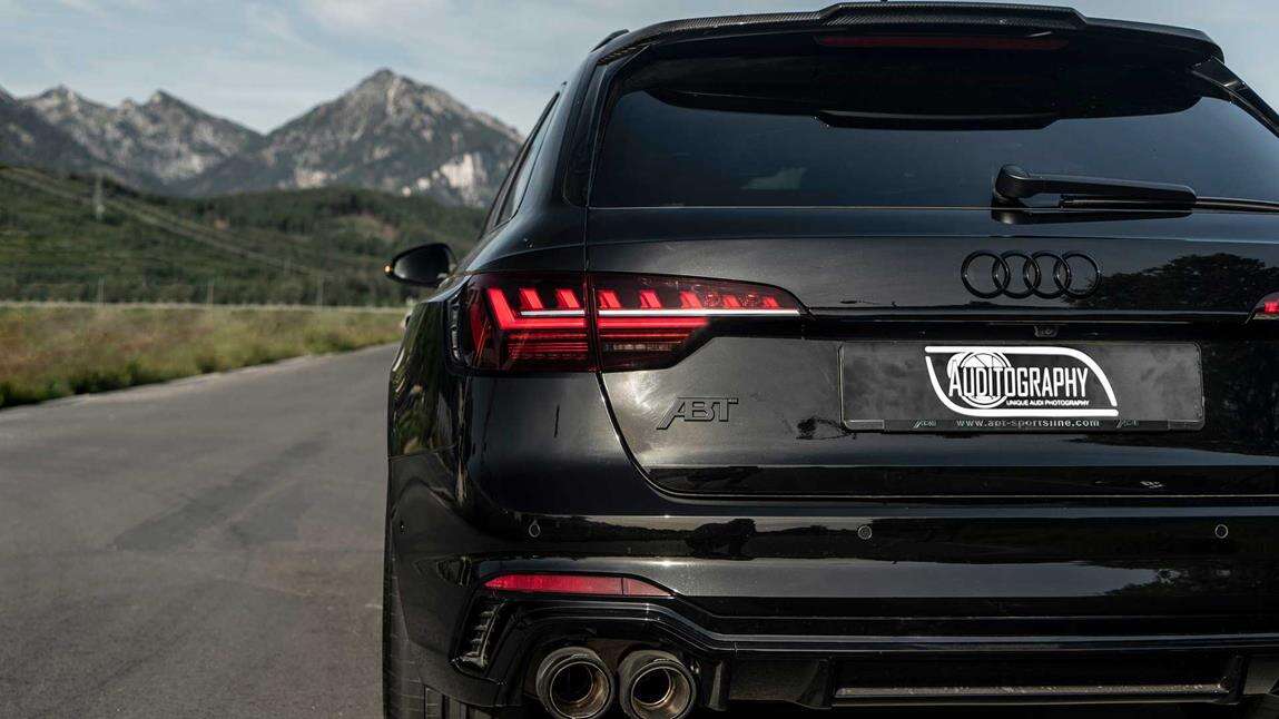 Audi RS4 Avant 2020 cieszy się czernią w wydaniu ABT