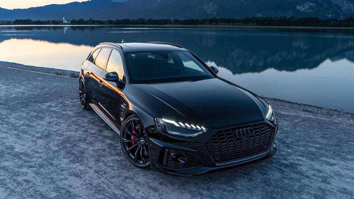 Audi RS4 Avant 2020 cieszy się czernią w wydaniu ABT