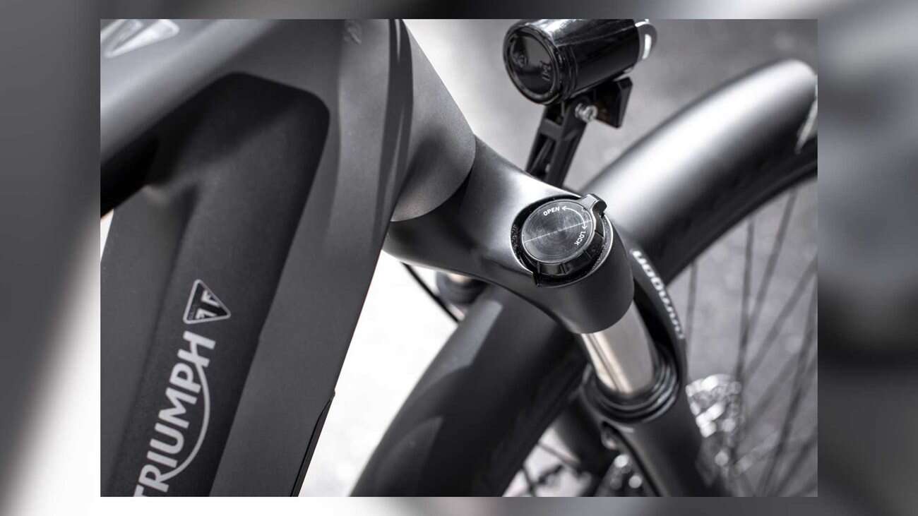 Elektryczny rower Trekker GT jest wyjątkowy dla Triumph