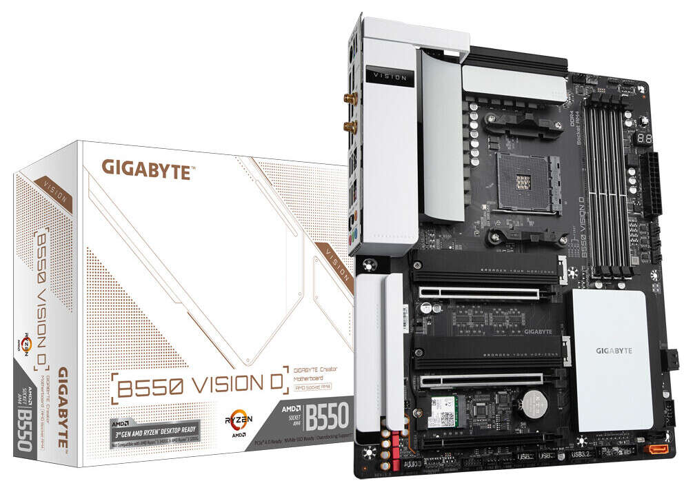 premiera Gigabyte B550 Vision D , gigabyte Gigabyte B550 Vision D , płyta Gigabyte B550 Vision D