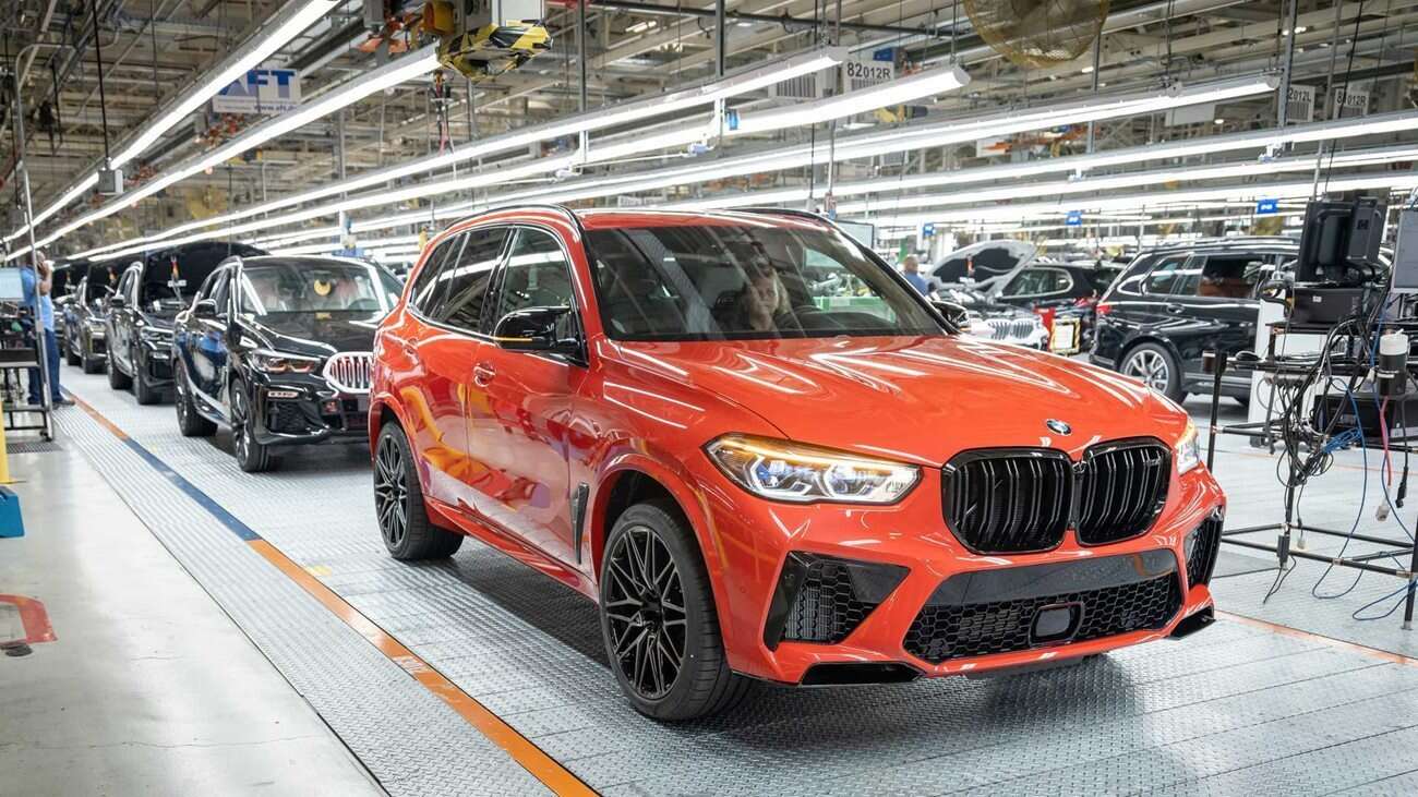 BMW USA, produkcja BMW w USA, X5 M Competition USA, fabryka BMW USA