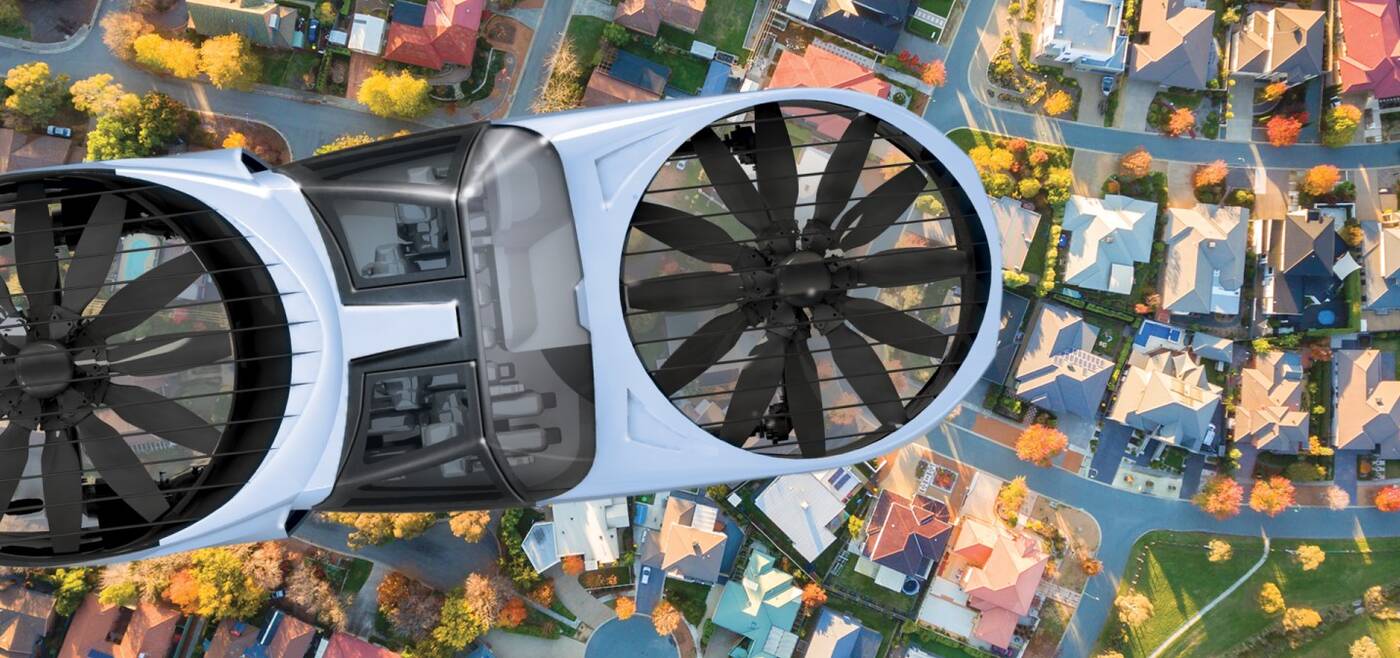 Latająca taksówka CityHawk przechodzi na wodór