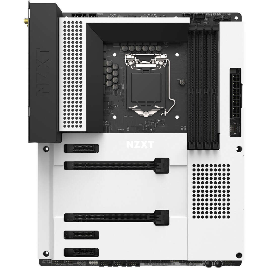 płyta NZXT N7 Z490, wygląd NZXT N7 Z490